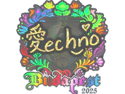 Sticker | Techno4K (Holo) | Budapest 2025 image