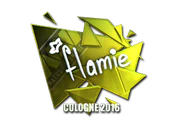 Sticker | flamie (Foil) | Cologne 2016 image