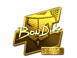 Sticker | bondik (Gold) | Atlanta 2017 image