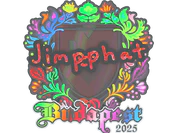 Sticker | Jimpphat (Holo) | Budapest 2025 image