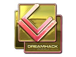 Sticker | London Conspiracy (Gold) | DreamHack 2014 image