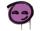 Sealed Graffiti | Smirk (Bazooka Pink) image