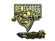 Sticker | aliStair (Gold) | Antwerp 2022 image