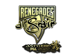 Sticker | aliStair (Gold) | Antwerp 2022 image