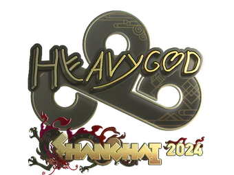 Sticker | Heavygod (Gold) | Shanghai 2024 image