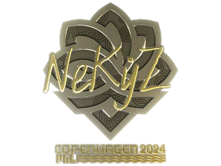 Sticker | NEKiZ (Gold) | Copenhagen 2024