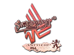 Sticker | sinnopsyy (Holo) | Antwerp 2022 image