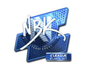 Sticker | NBK- (Foil) | Atlanta 2017 image