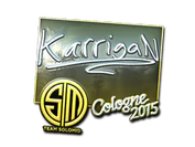 Sticker | karrigan (Foil) | Cologne 2015 image