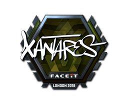 Sticker | XANTARES (Foil) | London 2018 image
