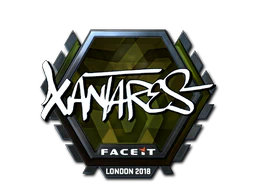 Sticker | XANTARES (Foil) | London 2018 image