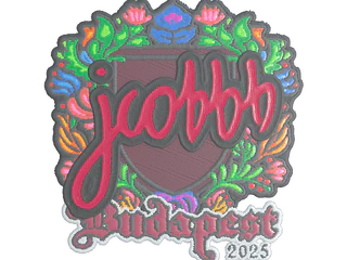 Sticker | jcobbb (Embroidered) | Budapest 2025