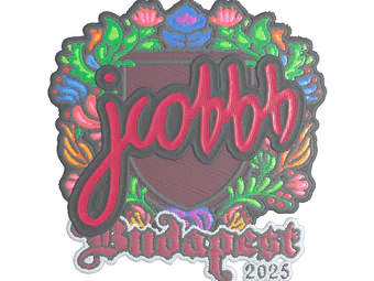 Sticker | jcobbb (Embroidered) | Budapest 2025 image