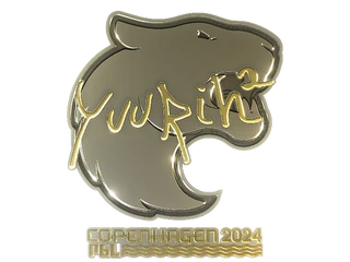 Sticker | yuurih (Gold) | Copenhagen 2024