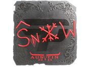 Sticker | snow (Foil) | Austin 2025 image