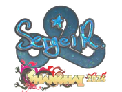 Sticker | Ax1Le (Glitter) | Shanghai 2024 image