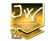 Sticker | JW (Gold) | Cluj-Napoca 2015 image