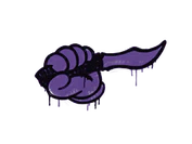 Sealed Graffiti | Backstab (Monster Purple) image