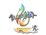 Sticker | nicoodoz (Holo) | Antwerp 2022 image