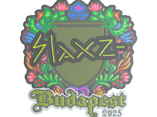 Sticker | slaxz- (Embroidered) | Budapest 2025