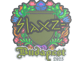 Sticker | slaxz- (Embroidered) | Budapest 2025 image