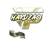 Sticker | hardzao (Gold) | Paris 2023 image
