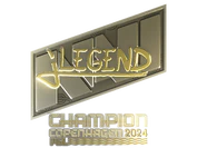 Sticker | jL (Gold, Champion) | Copenhagen 2024 image