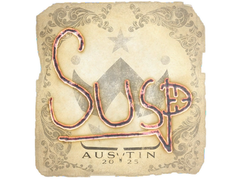 Sticker | susp | Austin 2025 image