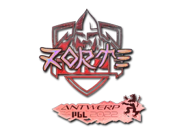 Sticker | zorte (Holo) | Antwerp 2022 image