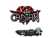 Sticker | cadiaN (Glitter) | Antwerp 2022 image