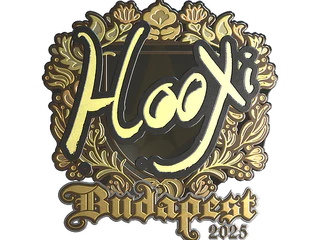 Sticker | HooXi (Gold) | Budapest 2025