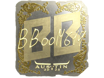 Sticker | Boombl4 (Gold) | Austin 2025 image