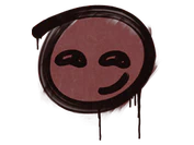 Sealed Graffiti | Smirk (Brick Red) image