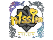 Sticker | n1ssim (Holo) | Austin 2025 image