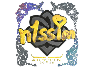 Sticker | n1ssim (Holo) | Austin 2025