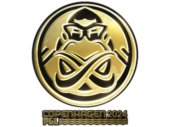 Sticker | ENCE (Gold) | Copenhagen 2024 image