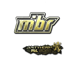 Sticker | MIBR (Gold) | Antwerp 2022 image