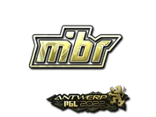 Sticker | MIBR (Gold) | Antwerp 2022 image