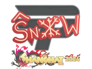 Sticker | snow | Shanghai 2024