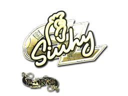 Sticker | siuhy (Gold) | Paris 2023 image
