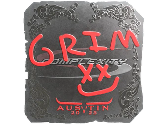 Sticker | Grim (Foil) | Austin 2025 image