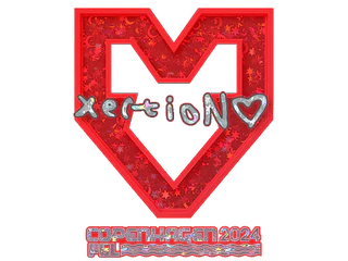 Sticker | xertioN (Glitter) | Copenhagen 2024