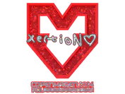 Sticker | xertioN (Glitter) | Copenhagen 2024 image