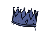 Sealed Graffiti | King Me (SWAT Blue) image