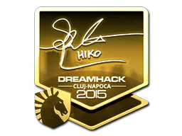 Sticker | Hiko (Gold) | Cluj-Napoca 2015 image