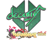 Sticker | decenty (Glitter) | Shanghai 2024 image