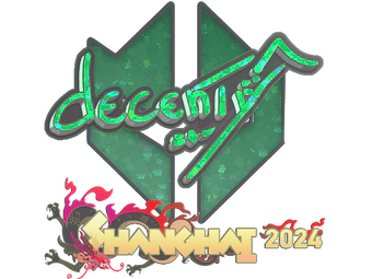 Sticker | decenty (Glitter) | Shanghai 2024 image
