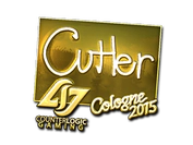 Sticker | reltuC (Gold) | Cologne 2015 image