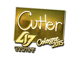 Sticker | reltuC (Gold) | Cologne 2015 image