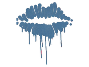 Sealed Graffiti | Kiss (Monarch Blue) image